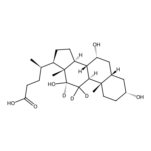 "(3?,5?,7?,12?)-3,7,12-Trihydroxycholan-24-oic Acid-d3"