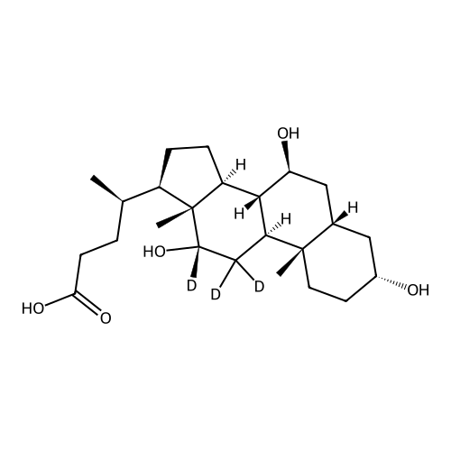 "3?,7?,12?-Trihydroxy-5?-cholanoic Acid-d3"