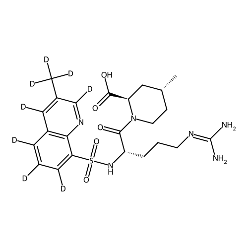 "1,2,3,4-Tetrahydro Argatroban-d8"
