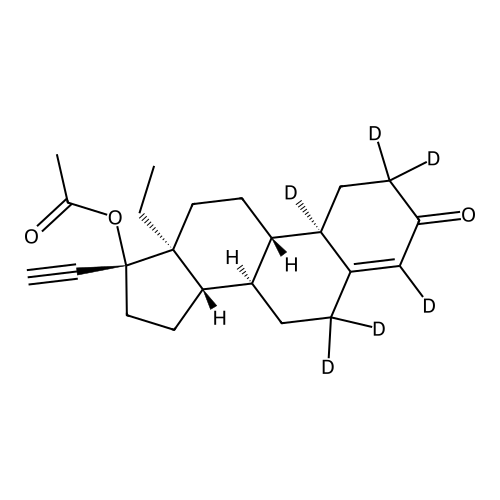 D-(-)-Norgestrel-d6 17-Acetate