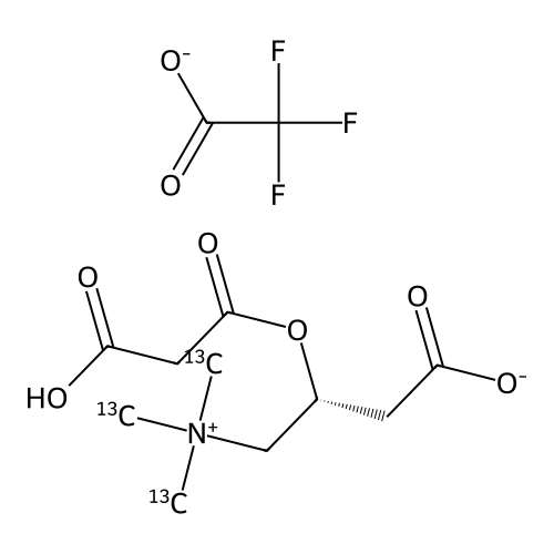 "Malonyl-L-carnitine(N,N,N-tri-13C-methyl) Trifluoroacetate"
