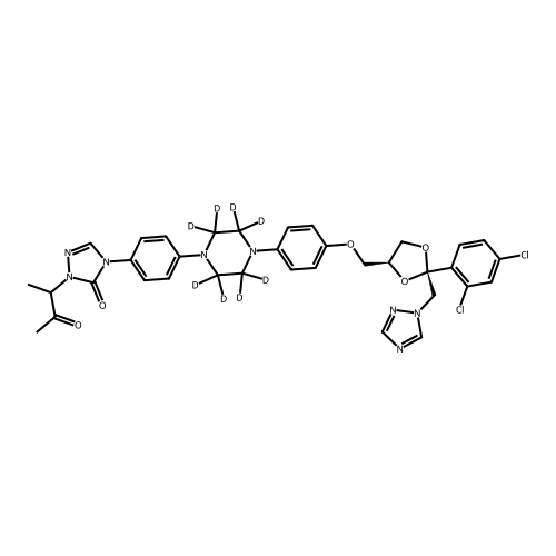 Keto Itraconazole-d8