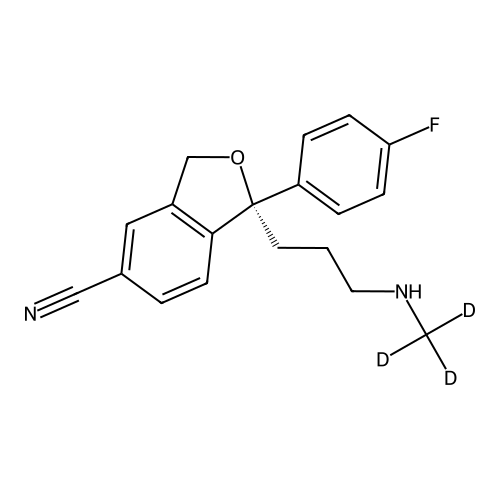 (S)-N-Desmethyl Citalopram Hydrochloride-d3