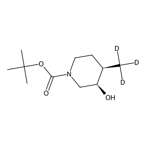 "(3R, 4R)-1-Boc-4-methylpiperidin-3-ol-d3"
