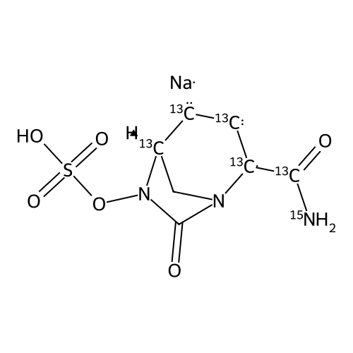 "Avibactam-13C5,15N Sodium Salt"