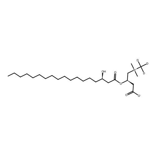 [(3R)-3-Hydroxyoctadecanoyl]-L-carnitine-d3 Inner Salt