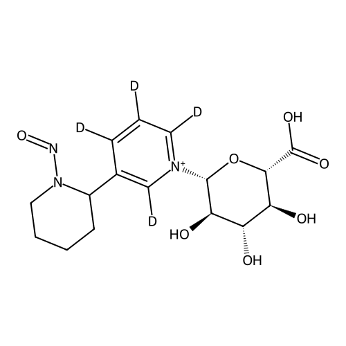 "(R,S)-N2-Nitroso-Anabasine-d4 N’-?-D-Glucuronide"