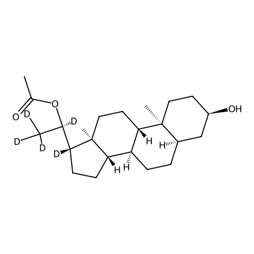 20a-Acetoxy-5b-pregnan-3a-ol-d5