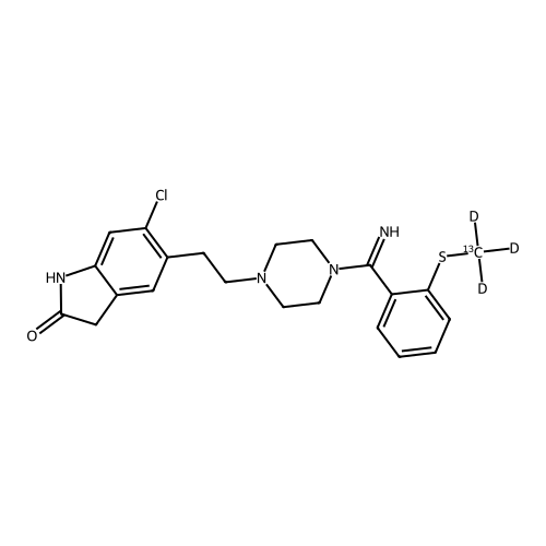 "S-Methyldihydroziprasidone-13C,d3"