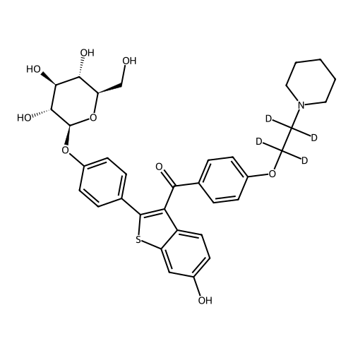 4’-Raloxifene-?-D-glucopyranoside-d4