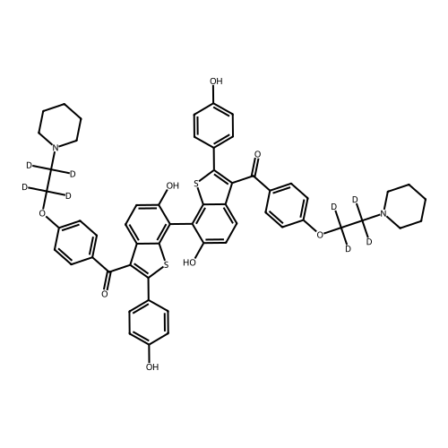 Raloxifene Dimer-d8