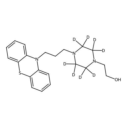 4-(3-Phenothiazin-10-ylpropyl)-1-piperazineethanol-d8