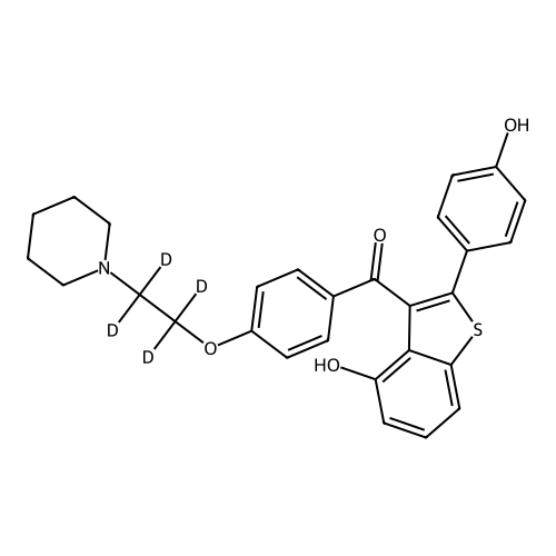 4-Hydroxy Raloxifene-d4