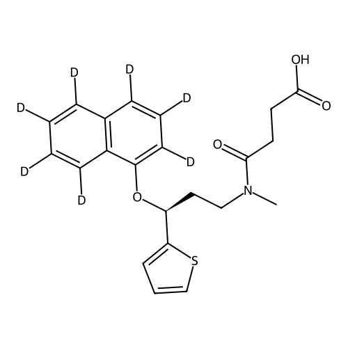 (S)-Duloxetine-d7 Succinamide