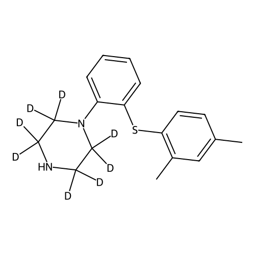 "N’-[2-[2,4-Dimethylphenyl)thio]phenyl] Vortioxetine-d8"
