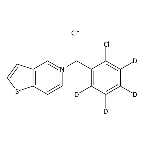 "5-(2-Chlorobenzyl)-thieno[3,2-c]pyridinium-d4 Chloride"