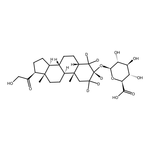 Tetrahydro 11-Deoxycorticosterone-d5 3?-?-D-Glucuronide