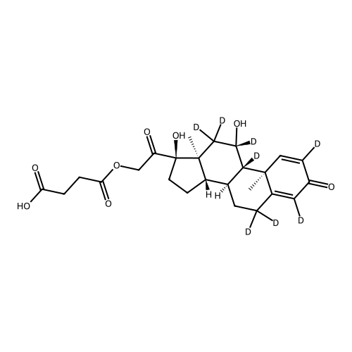 Prednisolone Hemisuccinate-d8