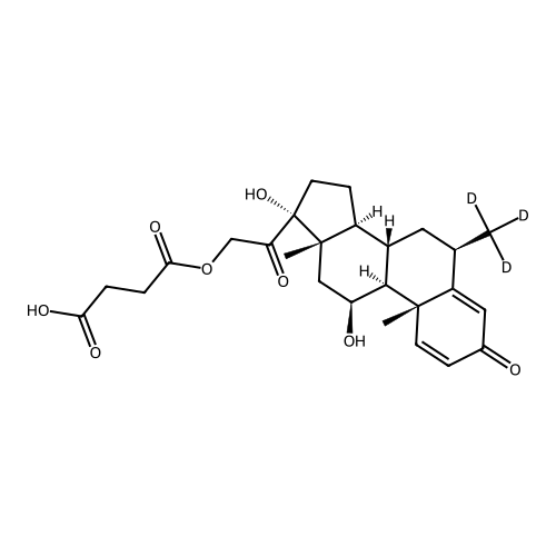 6?-Methylprednisolone Hemisuccinate-d3