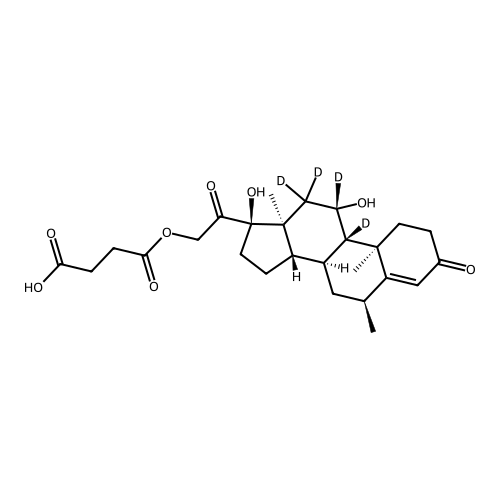 6?-Methyl Hydrocortisone 21-Hemisuccinate-d4
