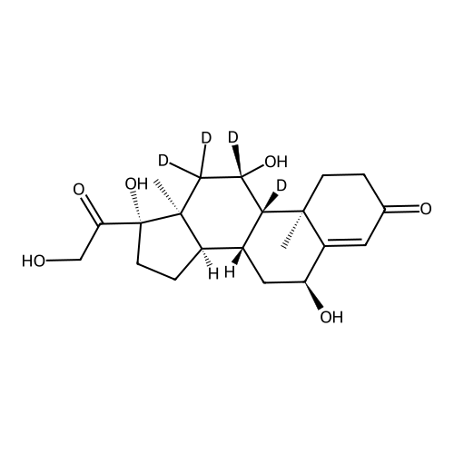 6a-Hydroxy Cortisol-d4