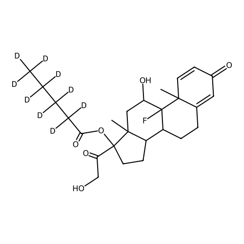 9?-Fluoroprednisolone 17-Valerate-d9