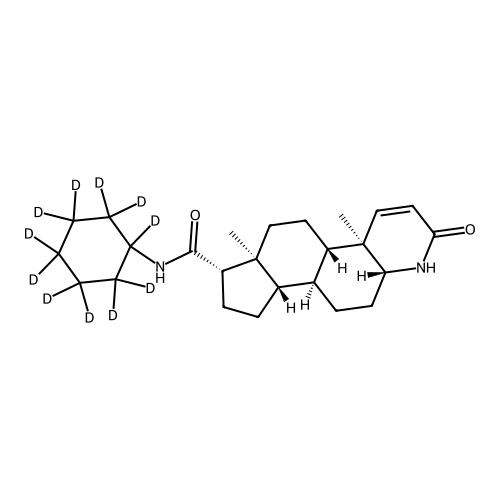 "N-Des(1,1-dimethylethyl) N-Cyclohexyl Finasteride-d11"
