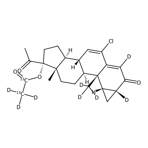 "Cyproterone-13C2,d8"