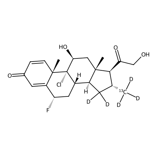 "Clocortolone-13C,D5"