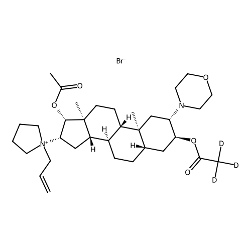 3-Acetyl-d3 Rocuronium Bromide