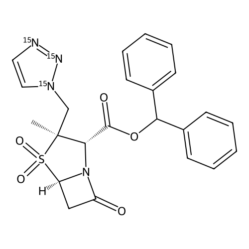 Tazobactam Diphenylmethyl Ester-15N3