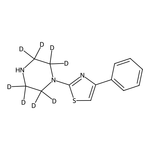"1-(4-Phenyl-1,3-thiazol-2-yl)piperazine-d8"