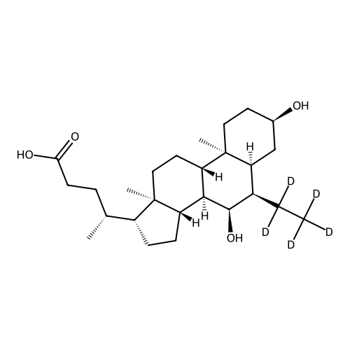 6-Ethylchenodeoxycholic-d5 Acid (Ethyl-D5)