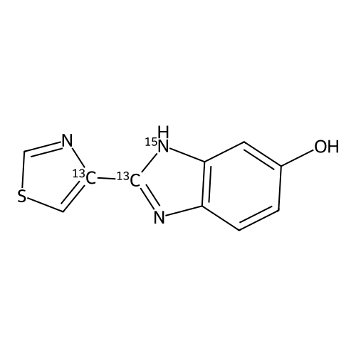 "5-Hydroxy Thiabendazole-13C2,15N"