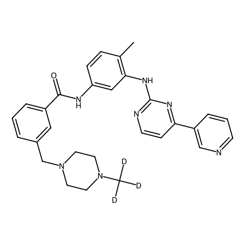 Imatinib Meta-methyl-piperazine Impurity-d3