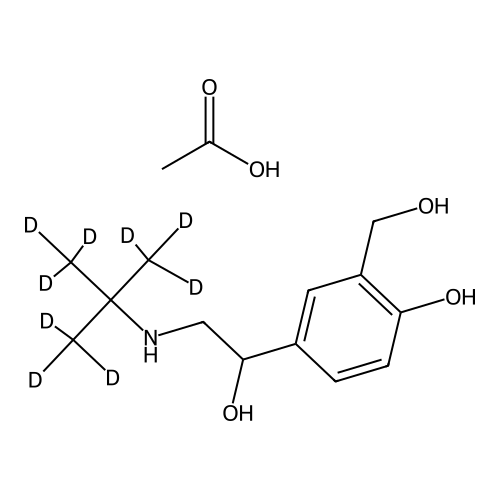 Salbutamol D9 acetate