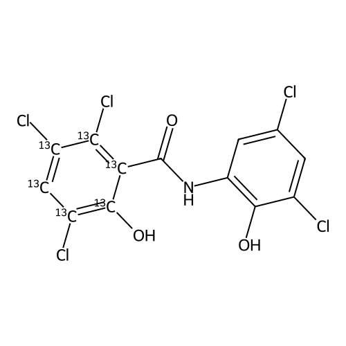 Oxyclozanide 13C6