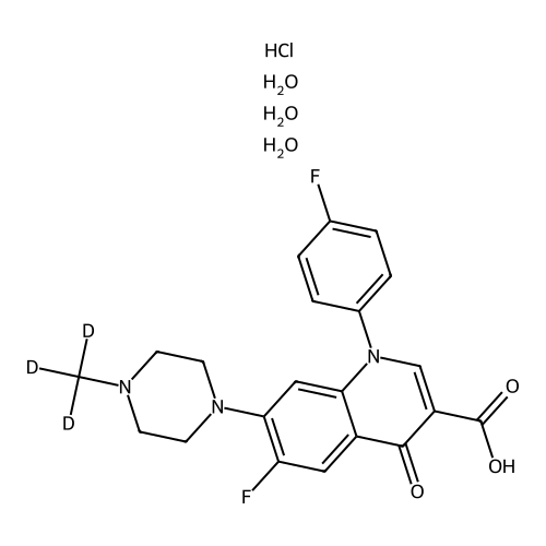 Difloxacin D3 Hydrochloride Hydrate