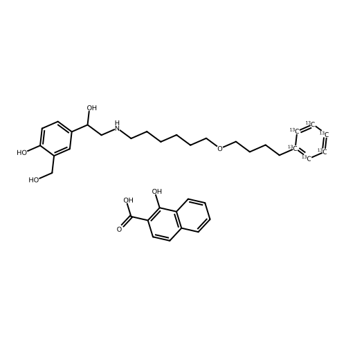 Salmeterol-13C6 xinafoate