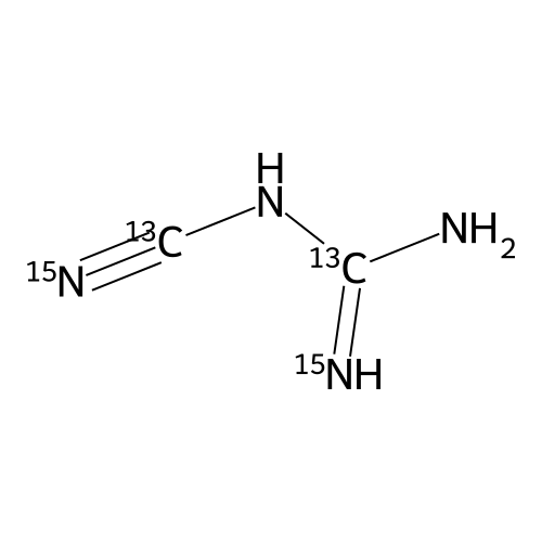 "Dicyandiamide-13C2,15N2"