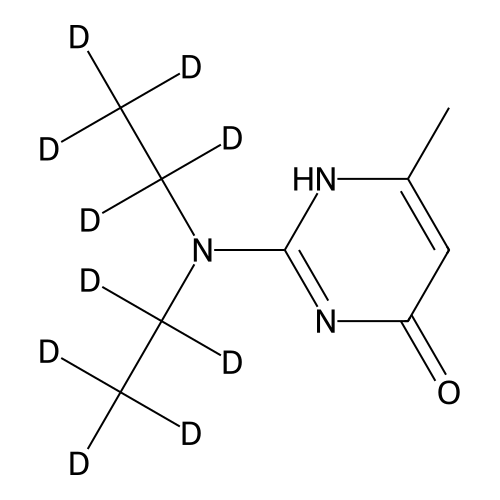 2-Diethylamino-D10-6-hydroxy-4-methylpyrimidine