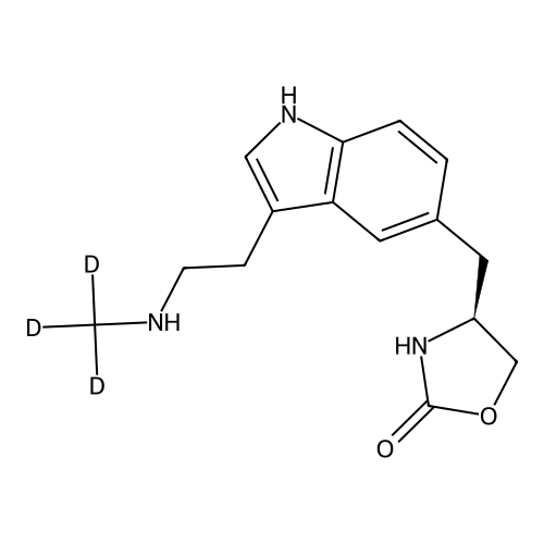 N-desmethyl Zolmitriptan D3