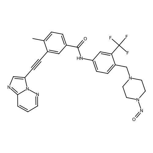 Nitroso Derivative Impurity of Desmethyl Ponatinib