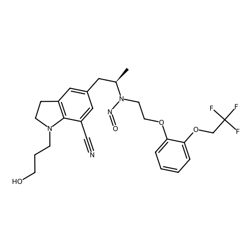 N-Nitroso Silodosin Nitrile Impurity