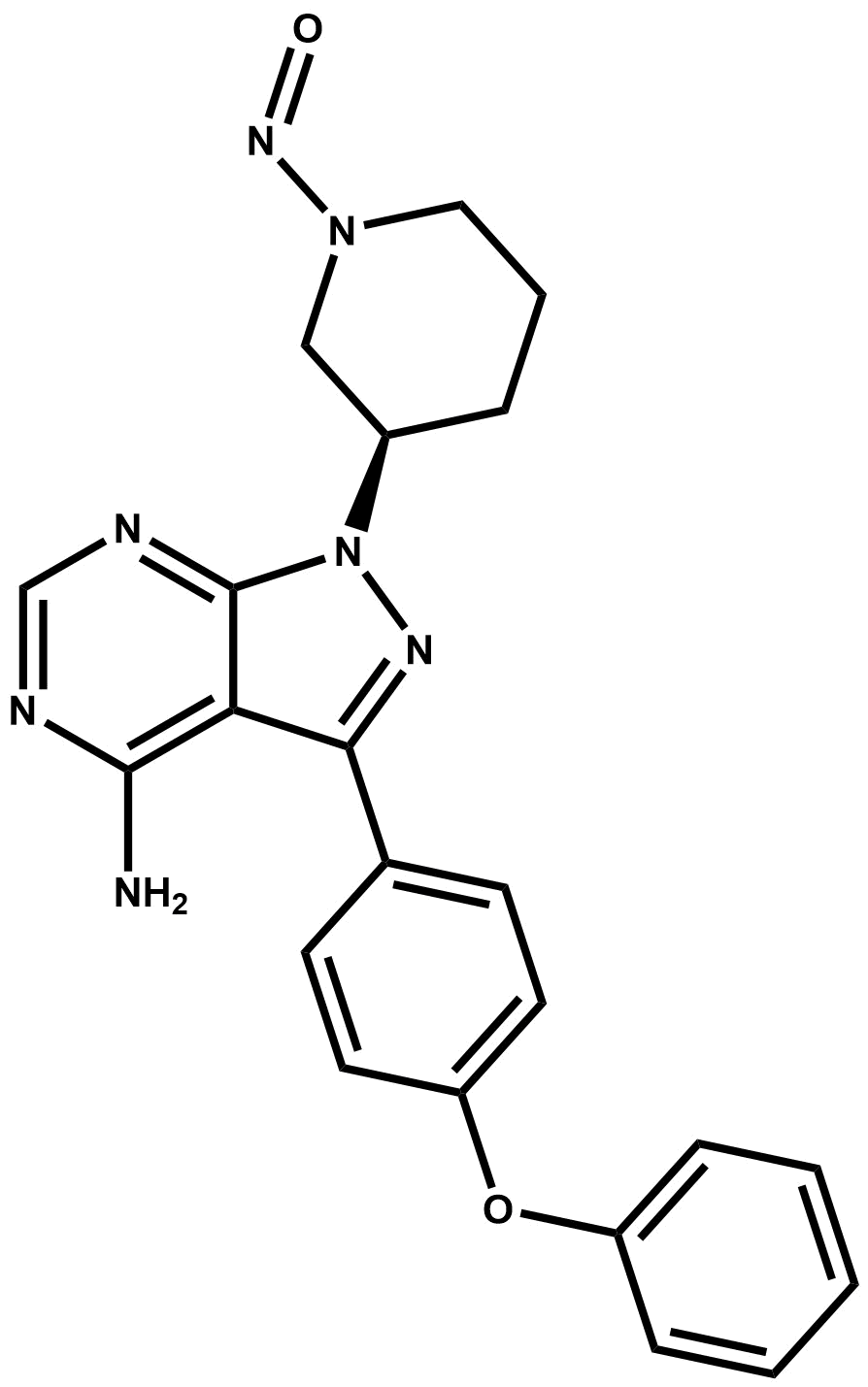 N-Nitroso Ibrutinib N-Desacryloyl Impurity