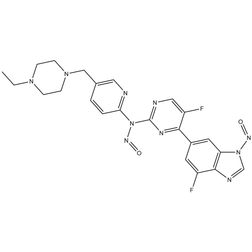 N-Desisopropyl desmethl N-Nitroso Abemaciclib impurity 2