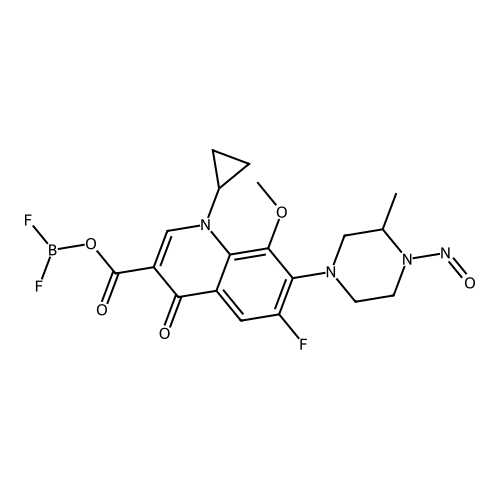 N-Nitroso Gatifloxacin Impurity 24
