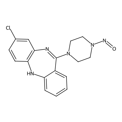 N-Nitroso Desmethyl Clozapine