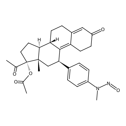 N-nitroso-desmethyl-ulipristal acetate