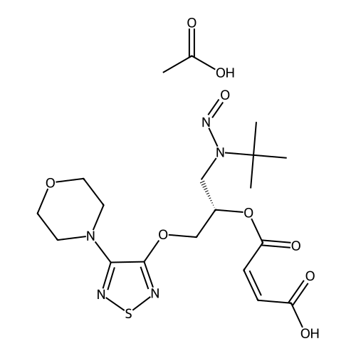 N-Nitroso Timolol Impurity 29 Acetic acid salt